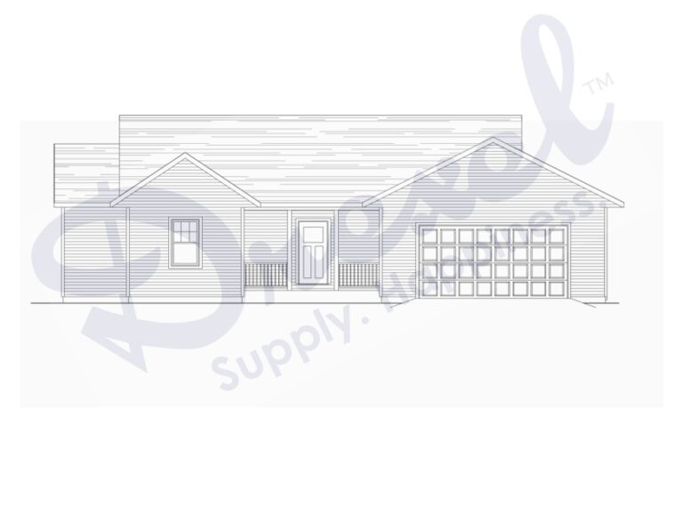 EVERETT SIMPLIFIED FP - Elevation - FRONT ELEVATION_1