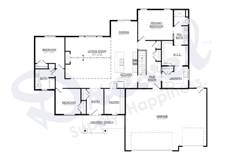 JACKSON - FIRST FLOOR PLAN