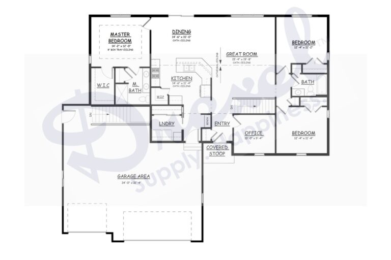 SILVER LAKE - Floor Plan - FIRST FLOOR PLAN Website_1